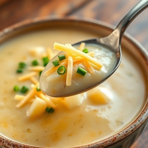 Cheddar Garlic Herb Potato Soup | Cozy & Creamy Comfort Food