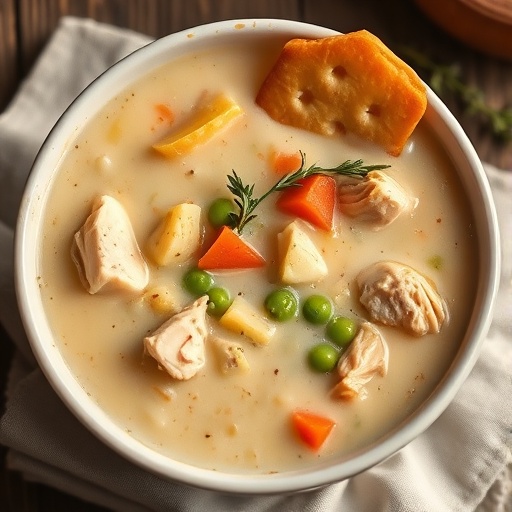 Creamy Chicken Pot Pie Soup: Comfort in a Bowl – Easy Weeknight Dinner!