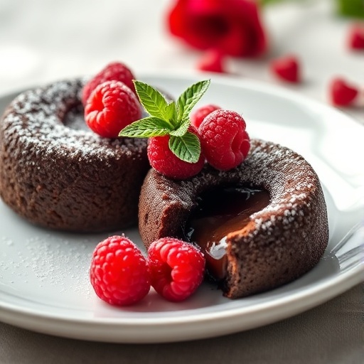 Decadent Chocolate Lava Cakes for Two: Perfect Valentine’s Day Dessert