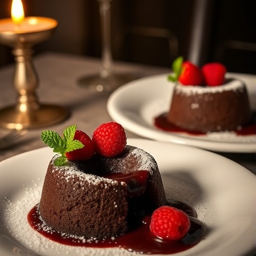 Decadent Chocolate Lava Cakes for a Romantic Valentine’s Day Dinner