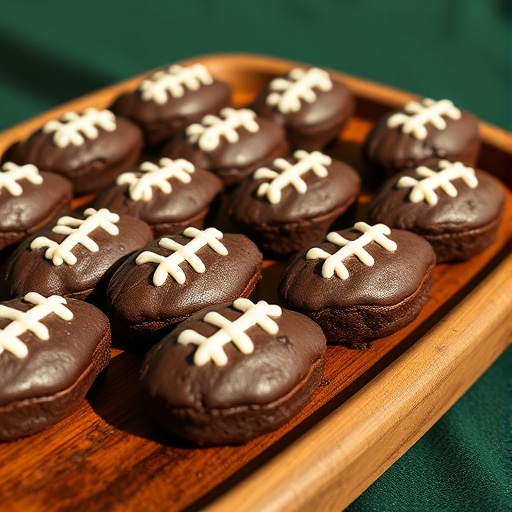 Easy Game Day Football Brownie Bites: Perfect Dessert for Your Super Bowl Party!
