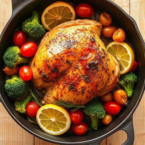 Flavorful One-Pan Lemon Herb Roasted Chicken and Veggies for Easy Dinners
