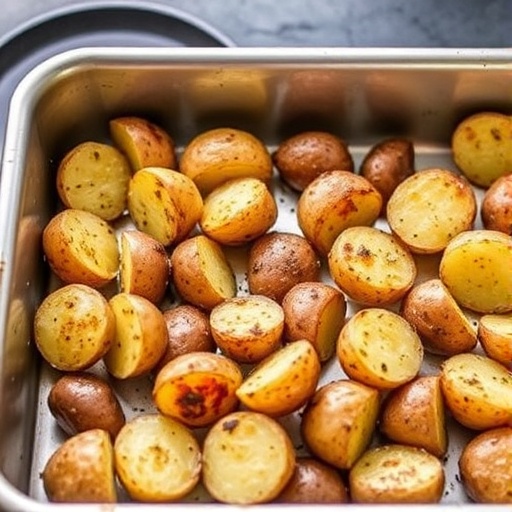 Garlic Butter Roasted Potatoes