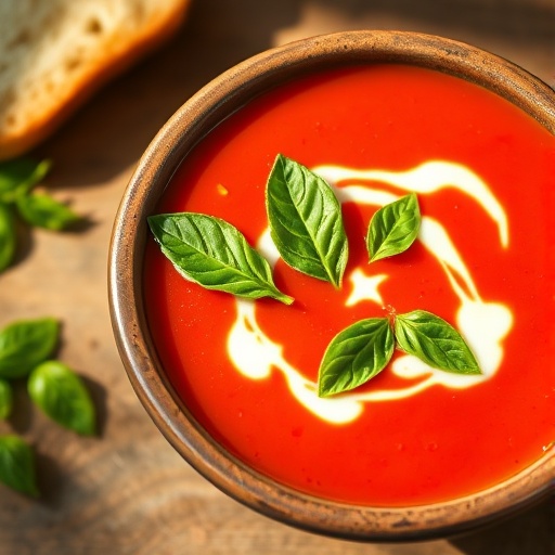 Hearty Homemade Tomato Basil Soup Recipe: Cozy Comfort in a Bowl
