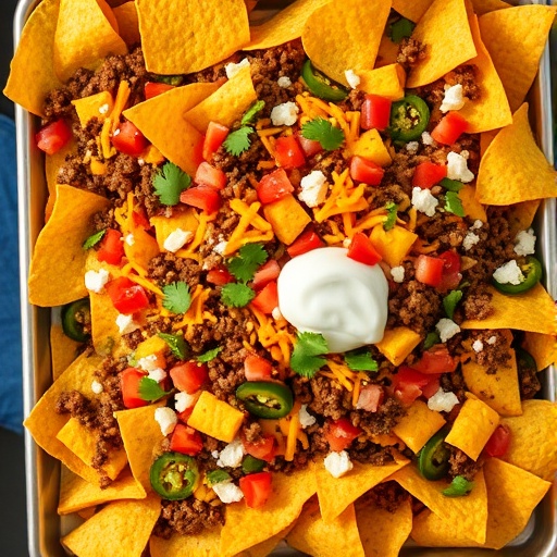 Loaded Sheet Pan Nachos: The Ultimate Easy Crowd-Pleaser for Your Next Game Day Party!
