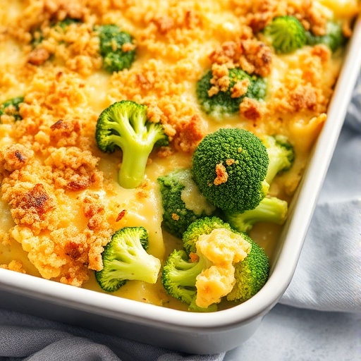 Old Fashioned Broccoli Casserole