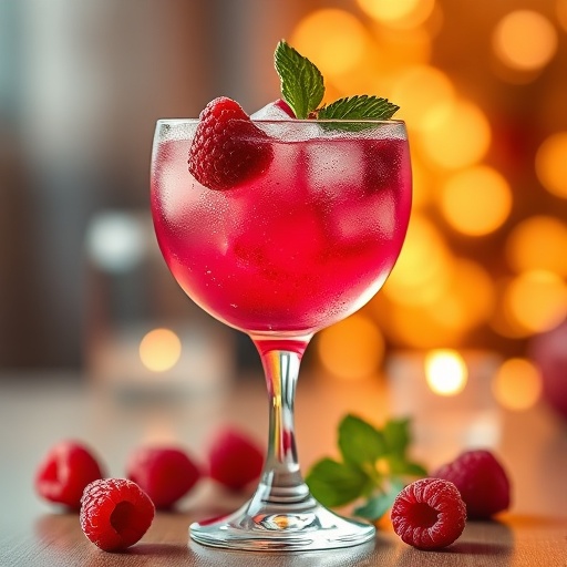 Sparkling Raspberry Rose Mocktail: The Perfect Non-Alcoholic Valentine’s Day Drink
