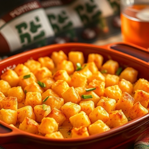 Easy Cheesy Chicken Tater Tot Casserole: The Ultimate Game Day Comfort Food Recipe