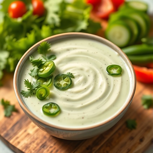 Easy Creamy Jalapeño Ranch Dressing: Perfect Spicy Kick for Any Meal!