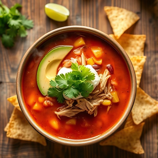 Easy One-Pot Chicken Taco Soup: Quick & Flavorful Weeknight Dinner Recipe