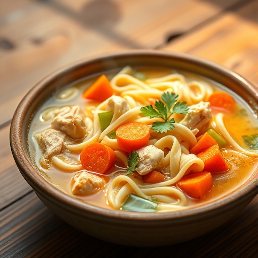 Nourishing Healthy Homemade Chicken Noodle Soup Recipe for Colds & Comfort