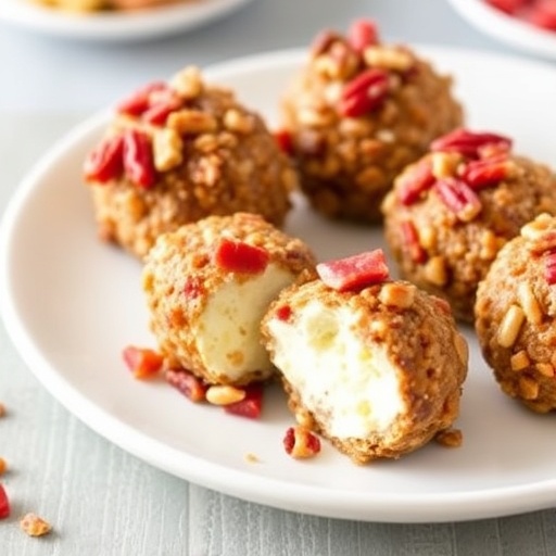 Bacon Pecan Cheese Ball Bites: Irresistible Party Appetizer