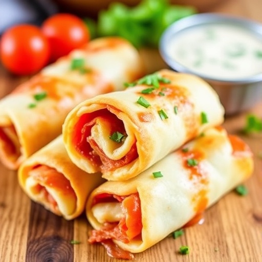 Cheesy Pepperoni Pizza Roll-Ups