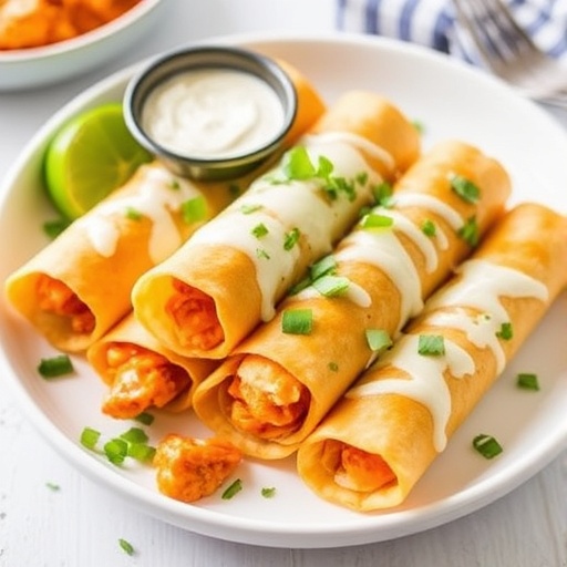 Buffalo Chicken Taquitos Recipe