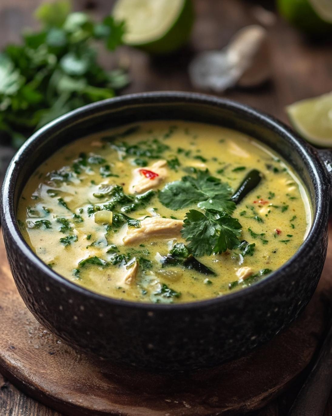 Chicken Poblano Soup Recipe
