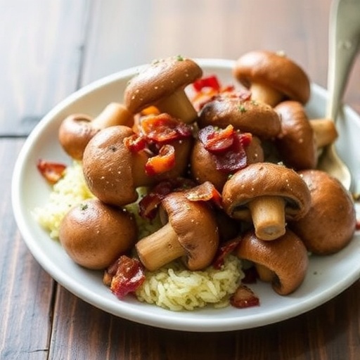 Cowboy Mushrooms With Bacon Recipe