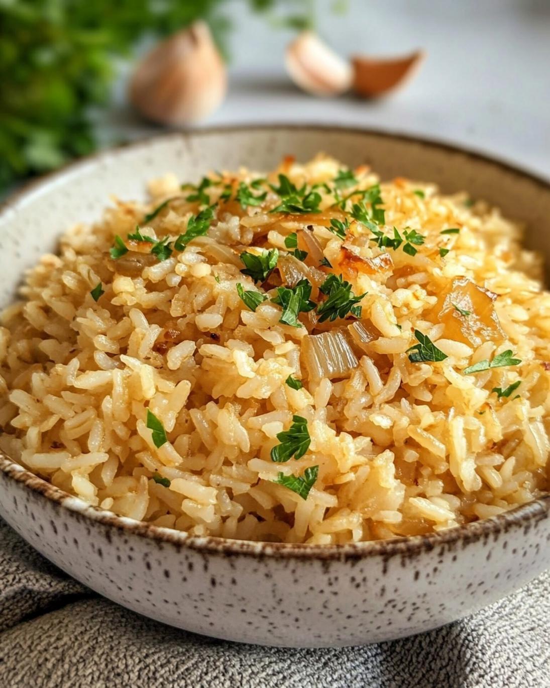 French Onion Butter Rice Recipe